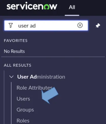 User Administration Modules